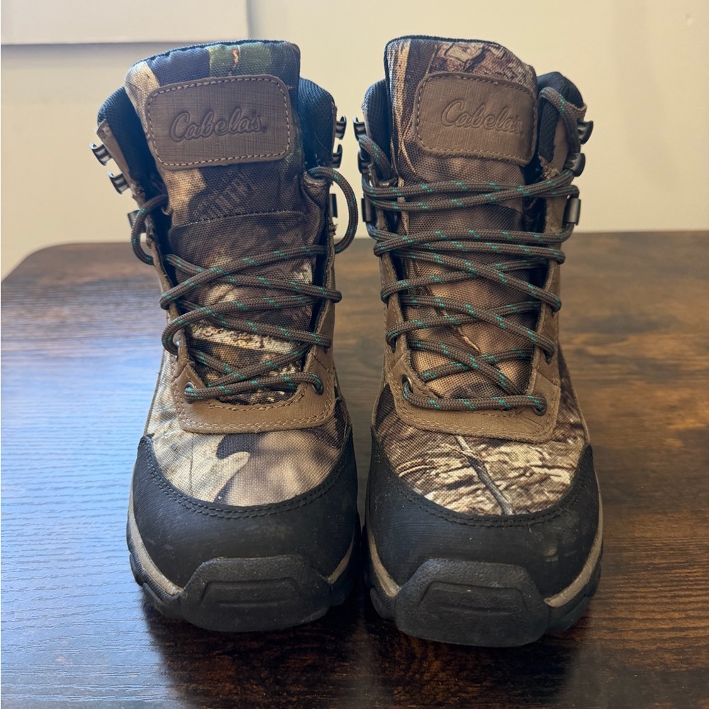 Cabela's Brown Camouflage Boots - Picture 2 of 4